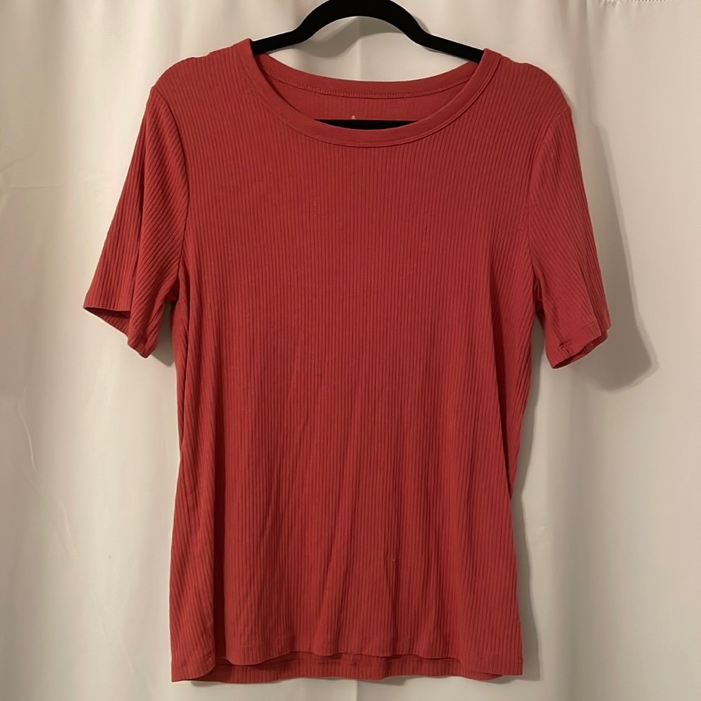 Burnt orange tee